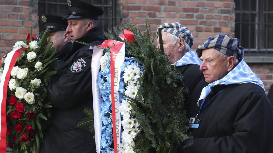 Vzpomínková akce v Osvětimi